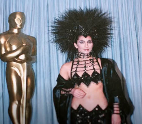 Bob Mackie design for Cher Oscar show