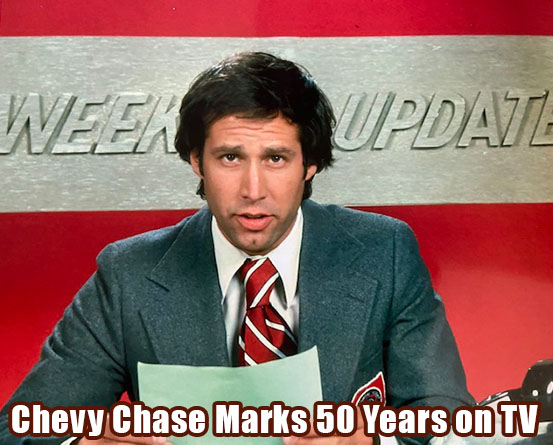 Chevy Chase Marks 50 Years on TV!