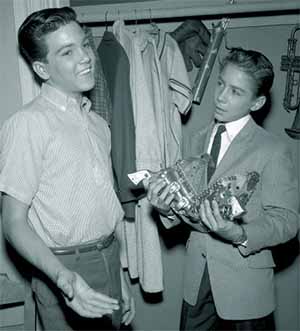 Johnny Crawford and Paul Peterson