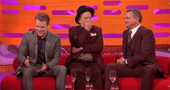 Matt Damon, Bill Murray, and Graham Norton - Big Laughs!