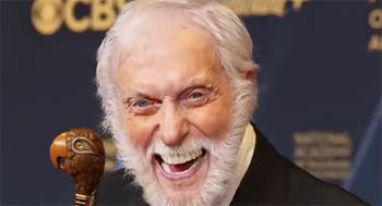 Dick Van Dyke on the red carpet