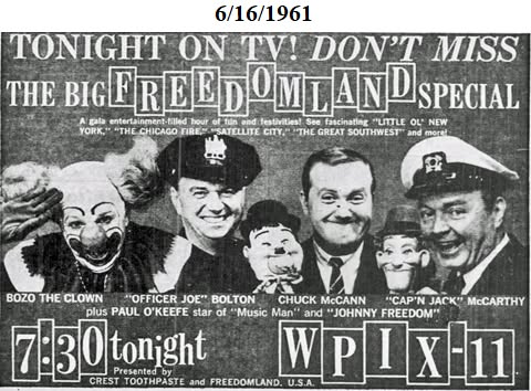 Visit To Freedomland USA 1960-1964