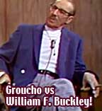 Groucho vs William F Buckley