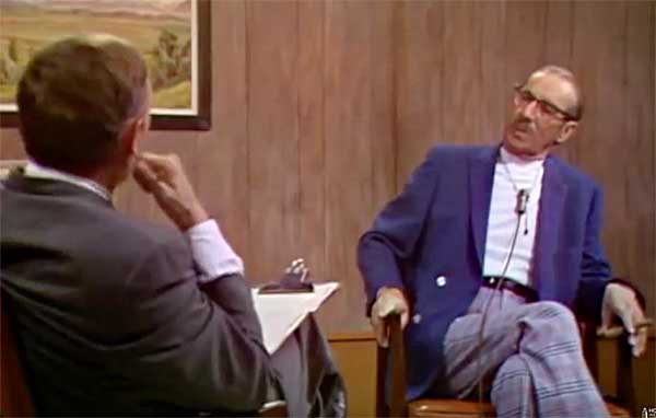 Groucho Marx vs William F. Buckley Jr.
