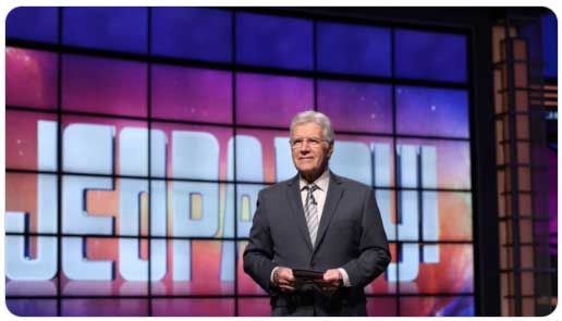Jeopardy host Alex Trebek