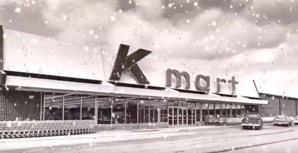 Kmart stores Christmas music 1974