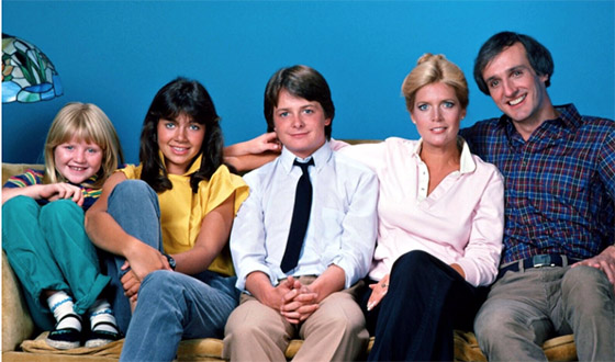 Family Ties Cast Photo Season One  /  Meredith Baxter Talks Breast Cancer