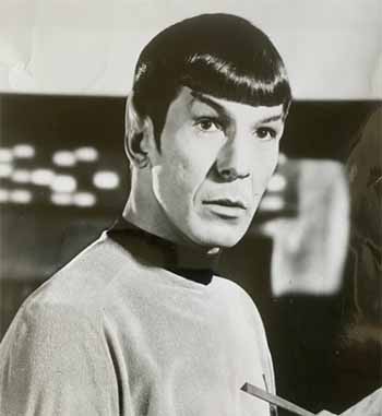 Leonard Nimoy as Mr. Spock