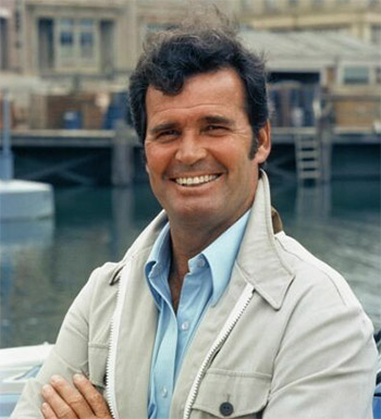 James Garner in The Rockford Files TV show