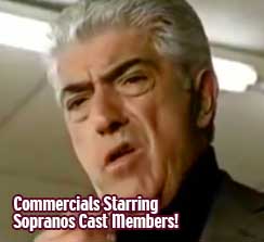 Commercials Starring Sopranos Cast Members