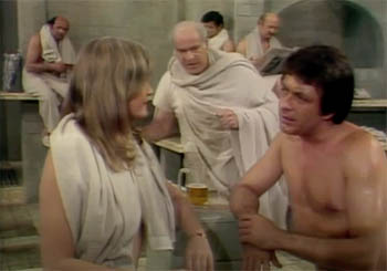 Steambath KCET production with Ed Asner + Bill Bixby