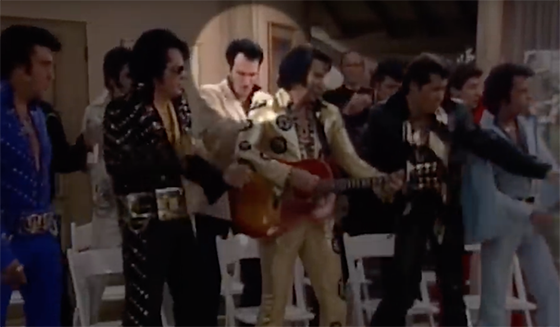 Quentin Tarantino as Elvis