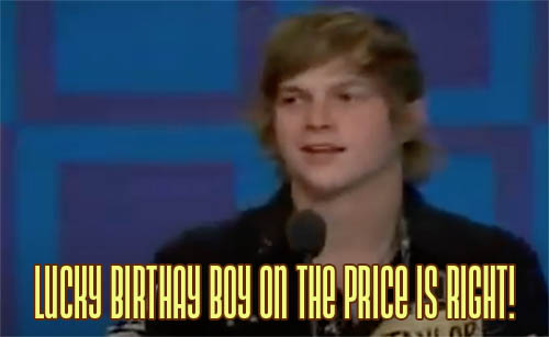 19-Year Old Birthday Boy Cleans Up on The Price is Right!