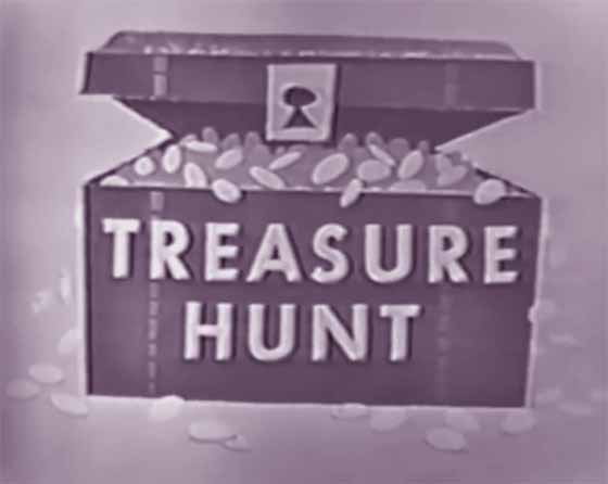 Treasure Hunt - 1950s TV game Show