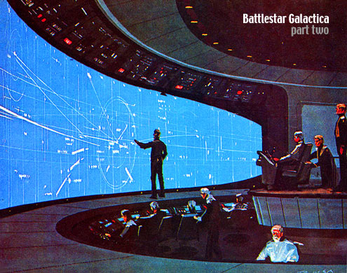 Battlestar Galactica Original Series Cubits 2er Set Bars Stil 2 