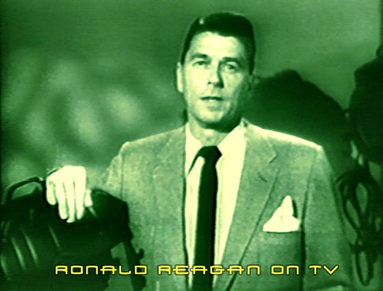 Ronald Reagan on television