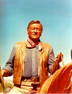 Western hero John Wayne