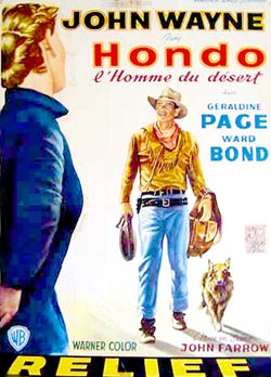John Wayne as Hondo