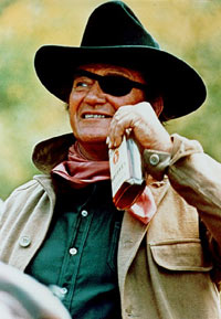 John Wayne in True Grit