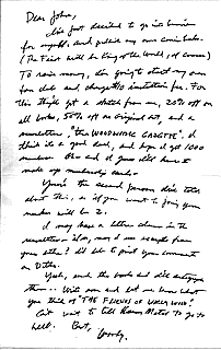 Wally wood letter