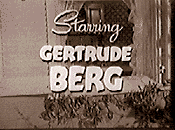 Gertrude Berg