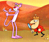 Saturday morning Pink Panther and sons cartoon 1984